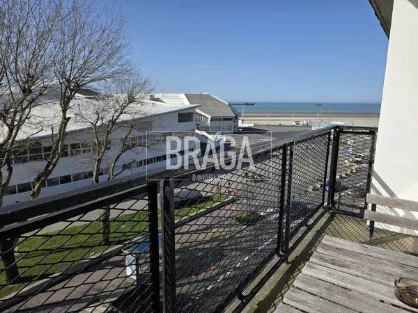 Appartement vue mer 2 chambres avec balcon et possibilté garage