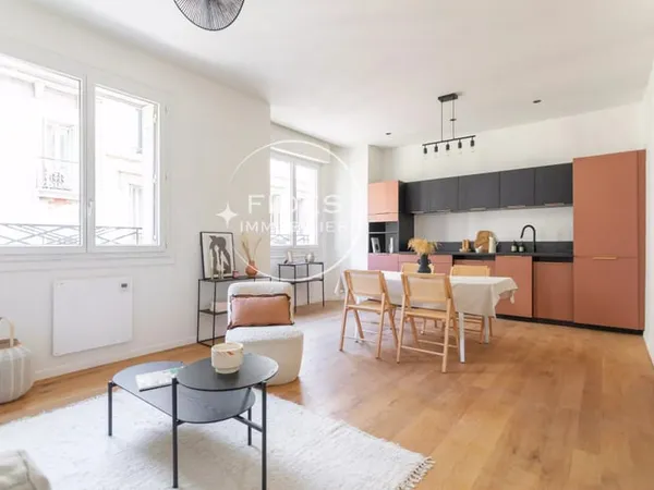 Appartement T2/3 traversant - 56 m² - Breteuil-Vauban, Marseille 6e