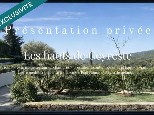 Maison 6 pièces 240 m²
