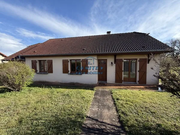 MAISON INDIVIDUELLE PLAIN-PIED DE 92m2 SUR TERRAIN DE 1160m2 AXE LURE-HERICOURT