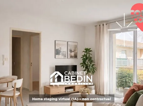 Appartement 2 pièces 44 m²