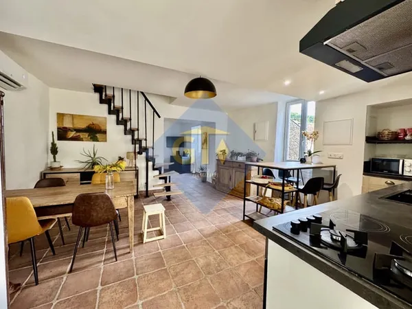 Maison de village 100m2 avec cour intérieure et caves