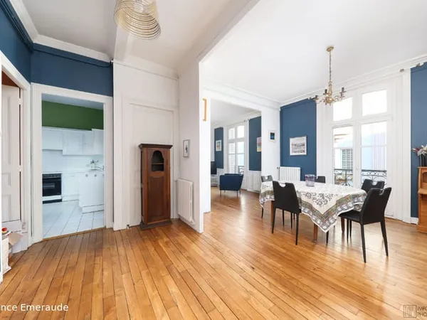 A louer à l'année Appartement meublé Dinard Hyper Centre 4 pièces