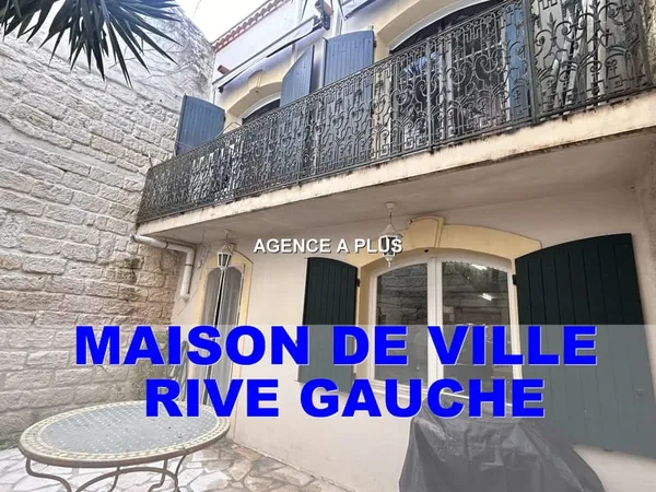 Charmante maison de ville pleine de cachet 4 pièces à 200 m de la plage