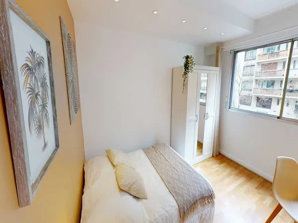 Confortable chambre individuelle