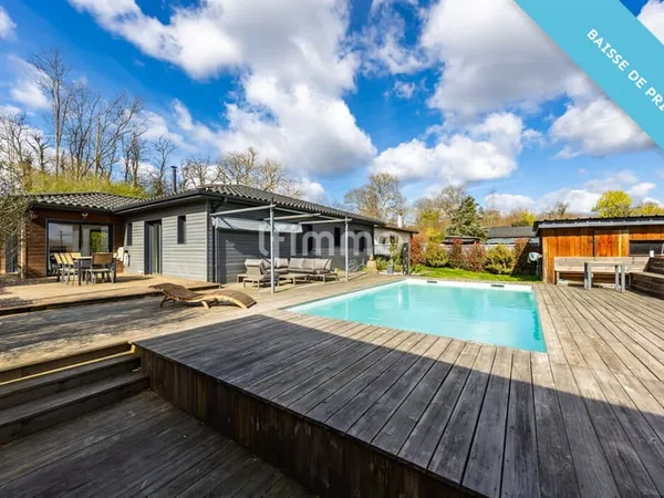 Maison familiale 6 pièces, au calme avec garage et piscine