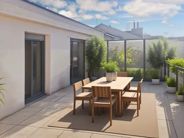 Duplex T5 de 112m2 sur Lyon 6 avec terrasse de 40m2