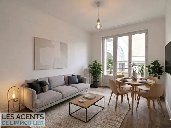 Appartement Puteaux rénové 2 Pièces de 40 m2