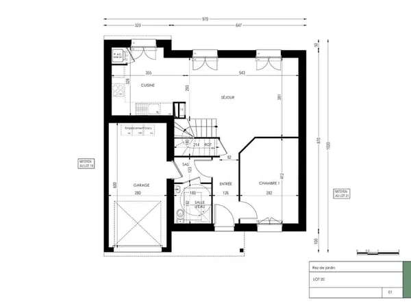 Maison neuve familiale à Ollainville 113 m2 4 chambres Jardin & Garage VEFA