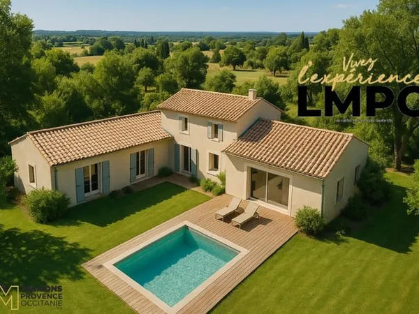 Maison neuve 130 m² - Saint-Etienne-de-L'Olm (30360)