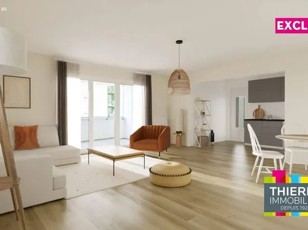 Triplex 3 pièces 64 m²