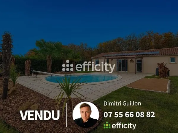 Maison de plain-pied 5 pièces 97 m²
