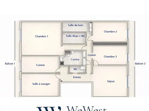 Appartement 5 pièces 173 m²