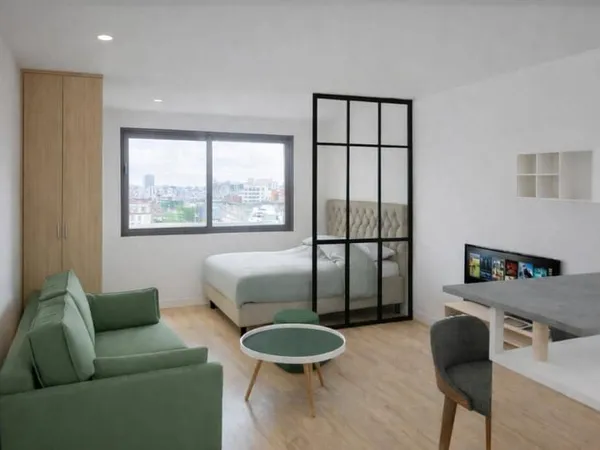 Studio 1 pièce 24 m²