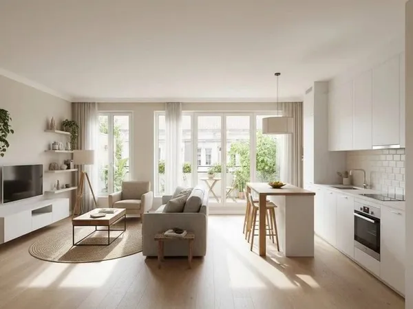 Appartement 2 pièces 48 m²
