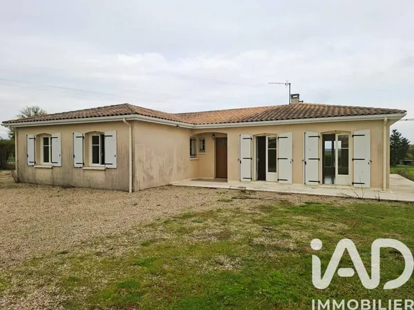 Maison de plain-pied 4 pièces 96 m²