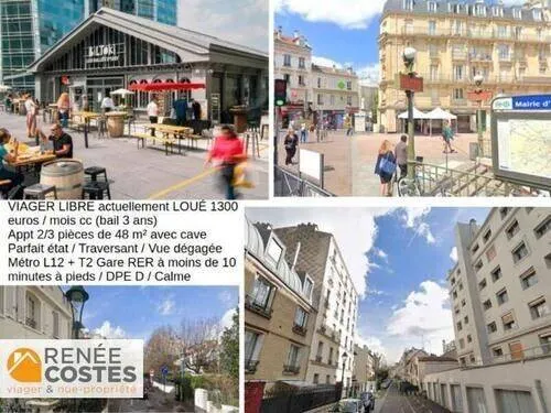 Appartement 2 pièces 47 m²