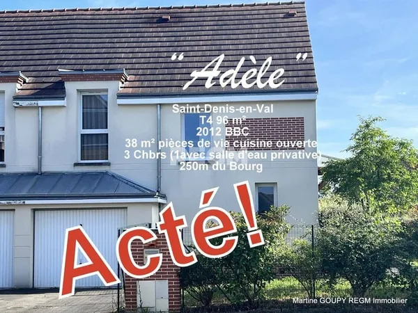Maison 4 pièces 96 m² 