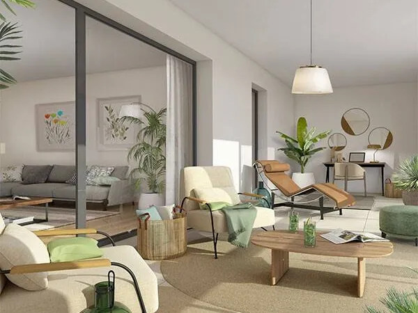 Appartement 3 pièces 54 m² 