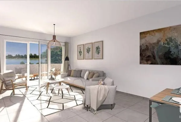 Appartement 2 pièces 49 m² 