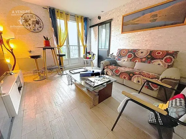 Appartement 3 pièces 53 m² 