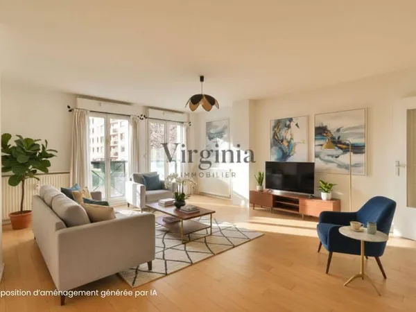 Appartement 2 pièces 59 m² 