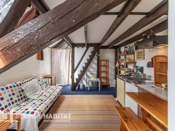 Studio 1 pièce 23 m² 