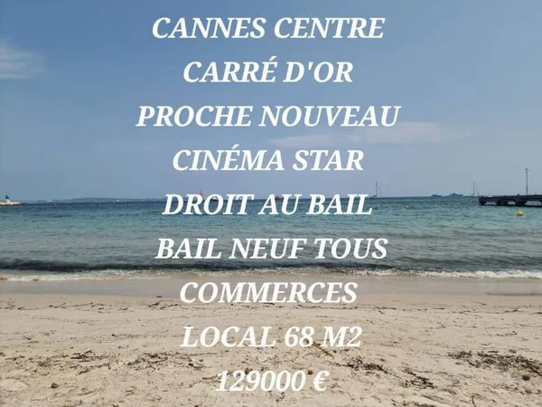 Boutique 2 pièces 68 m²