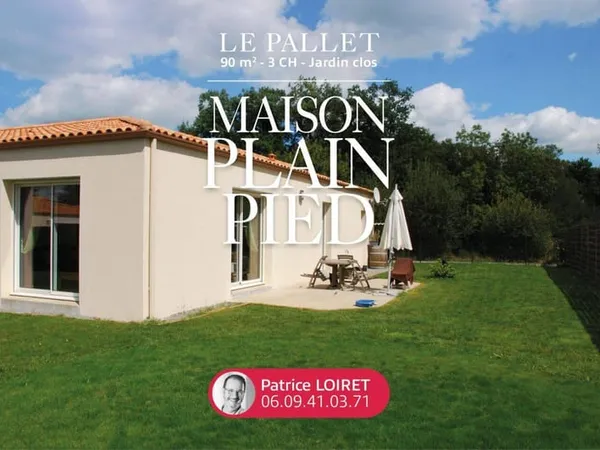 Maison de plain-pied 4 pièces 90 m² 
