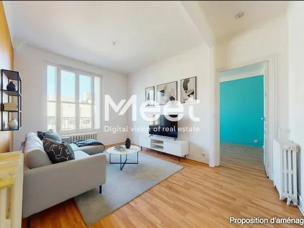 Appartement 2 pièces 33 m² 