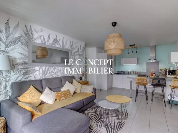 Appartement 3 pièces 61 m² 