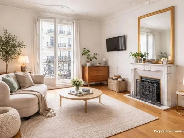 Appartement 3 pièces 66 m² 
