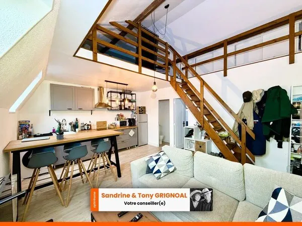 Duplex 3 pièces 51 m² 