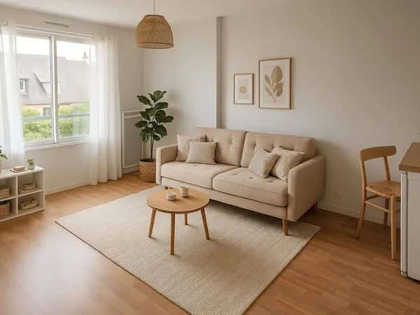 Studio 1 pièce 26 m² 