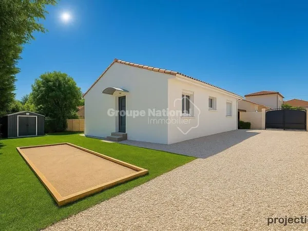 Maison de plain-pied 4 pièces 90 m² 