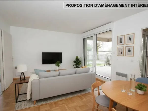 Appartement 2 pièces 42 m² 
