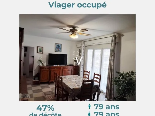 Appartement 3 pièces 62 m² 