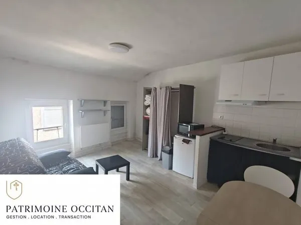 Studio 1 pièce 23 m² 