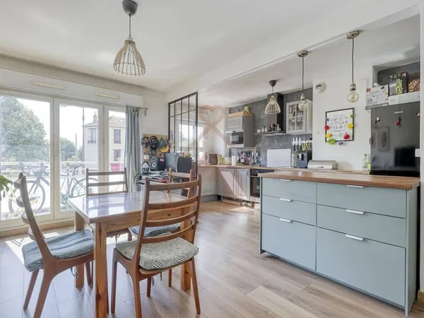 Appartement 3 pièces 62 m² 