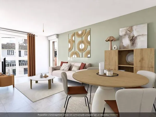 Appartement 2 pièces 46 m² 