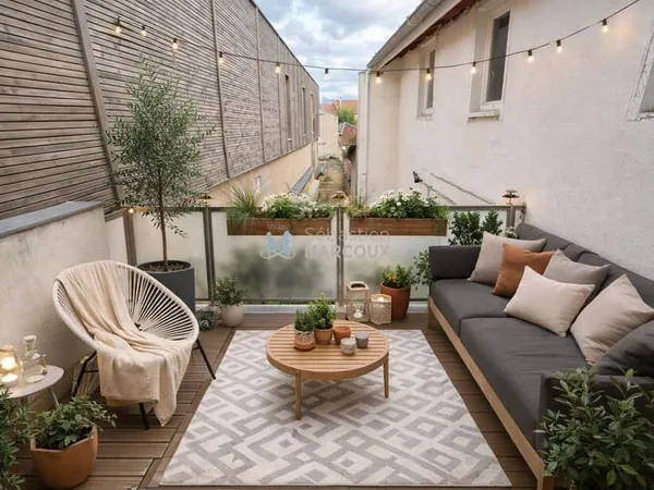 Appartement 3 pièces 55 m² 