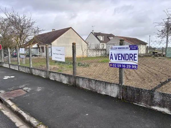 Terrain 550 m² 