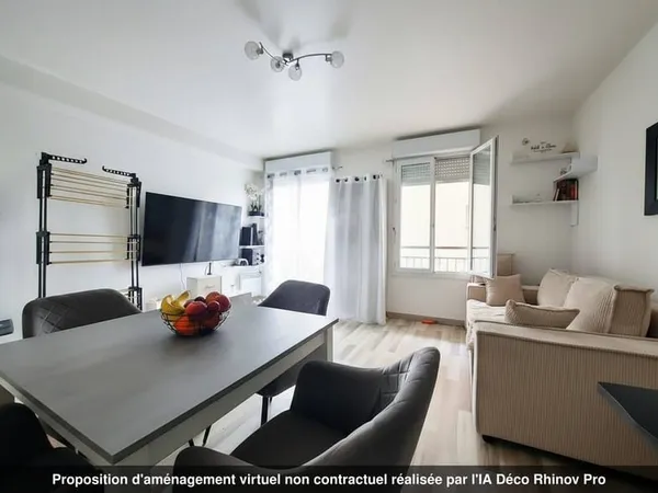 Appartement 2 pièces 45 m² 