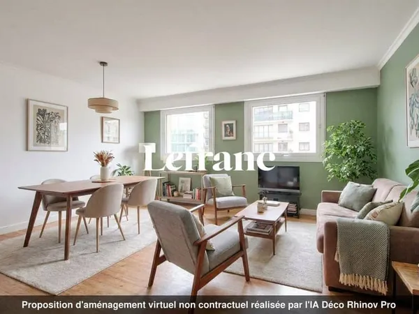 Appartement 2 pièces 52 m² 