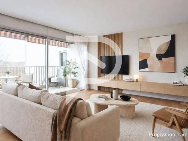 Appartement 4 pièces 90 m² 