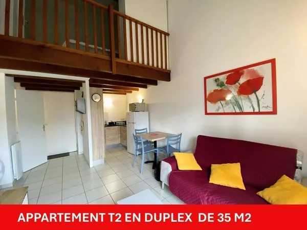 Duplex 2 pièces 34 m²