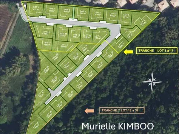 Terrain constructible 358 m²