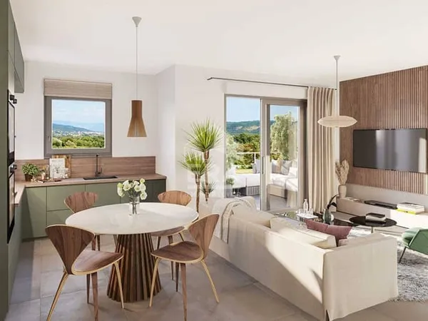 Appartement 2 pièces 45 m²