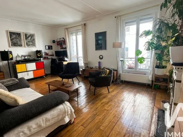 Appartement 3 pièces 57 m²