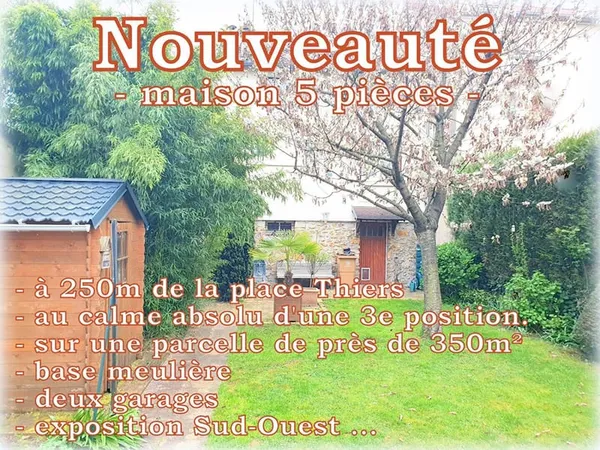 Maison 5 pièces 84 m²